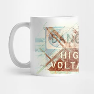 Danger High Voltage Mug